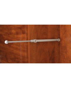 Valet Rod 13-3/4" Satin Nickel CVR-14-SN
