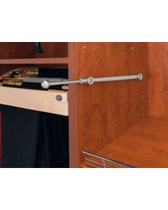 Valet Rod 11-3/4" Satin Nickel CVR-12-SN