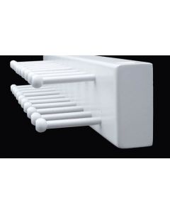 20" maple tie rack (natural) - side mount (10 Pieces)