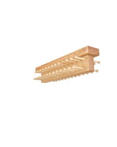 16" Maple Tie Butler (Natural) - Top Mount CWTTR-16-1