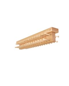 20" Maple Tie Butler (Natural) - Top Mount CWTTR-20-1