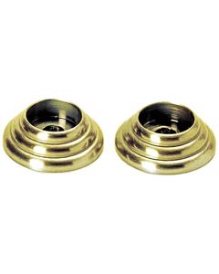 Polished Brass 1-3/4" [44.50MM] Backplate for Pull by Alno - D117-PB