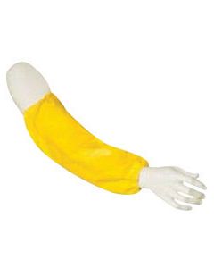 DuPont™ One Size Fits All Yellow 18" SafeSPEC™ 2.0 10 mil Tychem® QC Chemical Protection Sleeves With Elastic at Both Ends