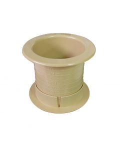 FastCap Hardrock Maple 2-1/2in. Dually Trimmable No Glue Snap Together Wire Grommets - Discontinued