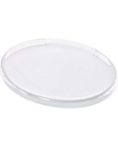 Clear 4-19/32" [117.00MM] Soap Dish by Liberty - E1006B