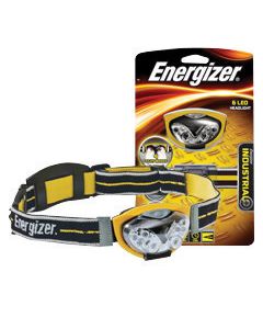Energizer® Yellow Pro MAX® Industrial Head Light With 6-LED (3 AAA Batteries Included)