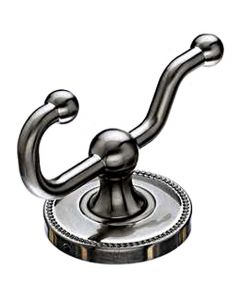 Brushed Satin Nickel 2-5/8" [67.00MM] Coat And Hat Hook by Top Knobs sold in Each - ED2BSNA