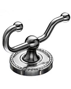Brushed Satin Nickel 2-5/8" [67.00MM] Coat And Hat Hook by Top Knobs sold in Each - ED2BSNF