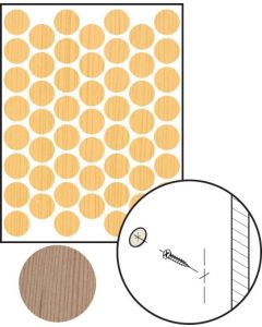 FastCap 52 Vertical Grain Fir 9/16in. Sanded Real Wood Screw Caps - Discontinued