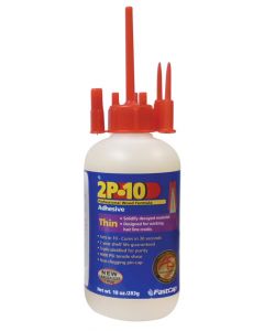 Fastcap 2P-10 Instant CA Glue Thin 10 Oz Ethyl Cyanoacrylate