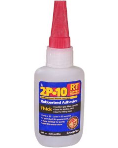 Fastcap Rubberized 2P-10 Instant CA Glue Thick 2.25 Oz Ethyl Cyanoacrylate - 2P-10 RT THICK 2.25