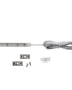 Tresco FineLine 2W 3000K Nickel LED Thin Linear Light 8in.  - 12V - Discontinued