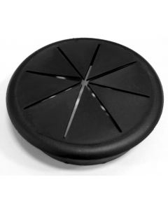Flexigrom 60mm Black wire grommet from Custom Accents - CPF-2670