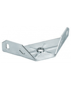 Zinc Plated Glide Corner Angle Bracket 3/8"    