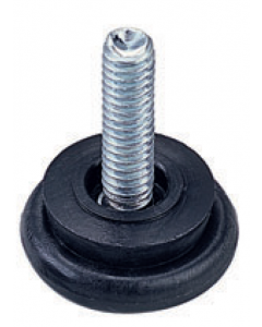 Black Enhanced Adjustable Glide 1" Diameter Base