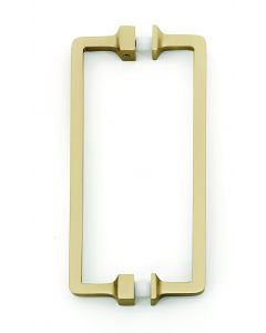 Satin Brass 6" [152.40MM] Back to Back Pull by Alno - G950-6-SB