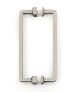 Satin Nickel 6" [152.40MM] Back to Back Pull by Alno - G950-6-SN