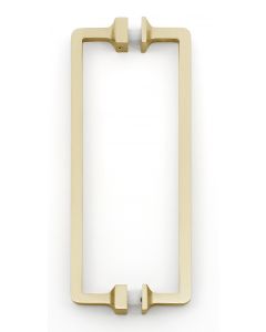 Satin Brass 8" [203.20MM] Back to Back Pull by Alno - G950-8-SB