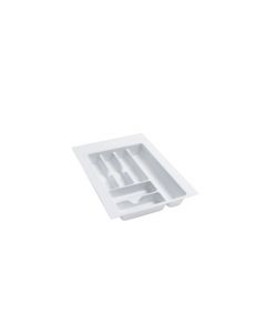 Glossy Cutlery Tray -Bulk 20 Medium White GCT-2W-20