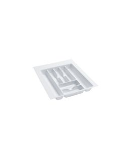Glossy Cutlery Tray -Bulk 20 Large White GCT-3W-20