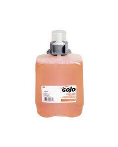 GOJO® 2000 ml Refill Clear Peach to Amber And Brown FMX-20™ Orange Blossom Scented Luxury Foam Antibacterial Hand Wash