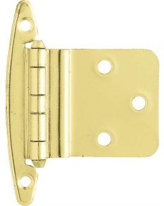 Brass Plated 2-3/16" [57.00MM] Non Self-Closing Hinge by Liberty - H00930C-PB-O2