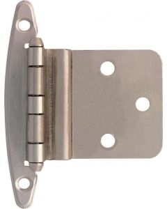 Satin Nickel 2-5/32" [55.00MM] Non Self-Closing Hinge by Liberty - H00930L-SN-U1