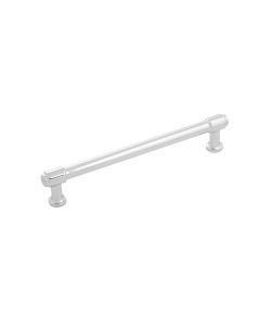 Chrome 6-5/16" [160.00MM] Bar Pull by Hickory Hardware sold in Each, SKU: H077854CH