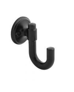 Matte Black 1-1/8" [29.00MM] Hook by Hickory Hardware sold in Each, SKU: H077859MB