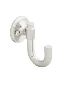 Satin Nickel 1-1/8" [29.00MM] Hook by Hickory Hardware sold in Each, SKU: H077859SN