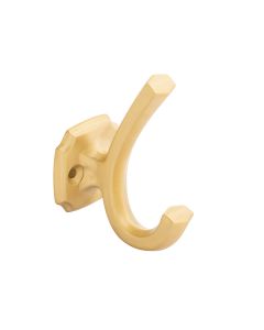 Brushed Golden Brass 1" [160.00MM] Coat & Hat Hook by Hickory Hardware sold in Each, SKU: H077870BGB
