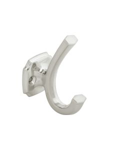 Satin Nickel 1" [25.40MM] Coat & Hat Hook by Hickory Hardware sold in Each, SKU: H077870SN