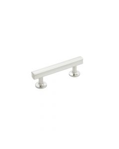 Satin Nickel 3" [76.20MM] Square Bar Pull by Hickory Hardware sold in Each, SKU: H077880SN