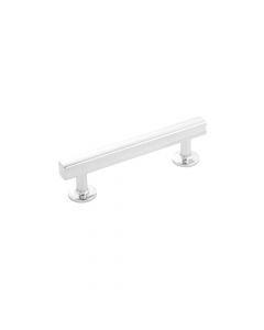 Chrome 3-3/4" [96.00MM] Square Bar Pull by Hickory Hardware sold in Each, SKU: H077881CH