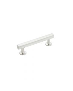 Satin Nickel 3-3/4" [96.00MM] Square Bar Pull by Hickory Hardware sold in Each, SKU: H077881SN