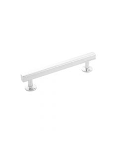 Chrome 5-1/16" [128.00MM] Square Bar Pull by Hickory Hardware sold in Each, SKU: H077882CH