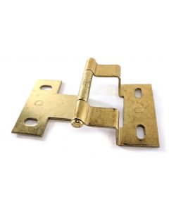 Polished Brass Semi-Wrap Hinge by Rockford Process sold in each