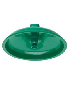 Haws® 1" IPS X 10 5/8" AXION MSR™ Drench Green ABS Plastic Shower Head With Integral 20 gpm Flow Control