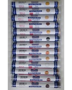 Mohawk Finishing Products Filler Epoxy Sticks 13 Sticks Assorted Colors 2 Part Epoxy - m743-1300