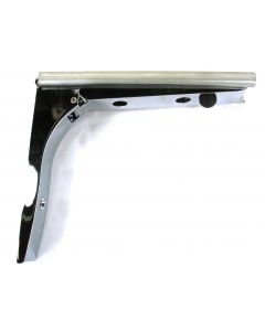 Folding Shelf Bracket 7"X6-1/8" Chrome diecast Bracket Stainless Steel Mount - J17-4273