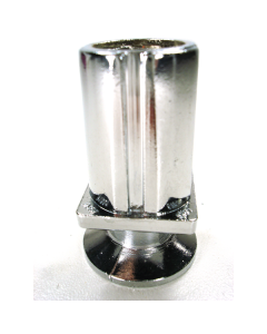 61625000258 3/4" Flange Chrome Plated 1200 lb Leg Foot Insert
