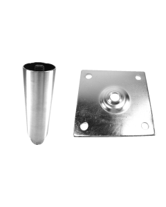 6" Stainless Steel Flush Stud 2000 lb  Leg and Plate Set