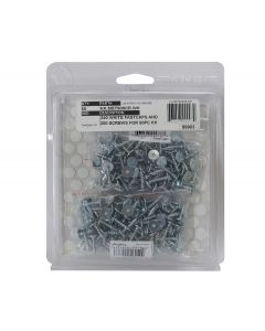 Screws & White Caps for Metal Kolbe Korners 50 Pack