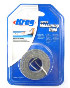 12' Self-Adhesive Measuring Tape (R-L Reading) Sold As Each