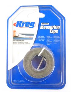 12' Self-Adhesive Measuring Tape (L-R Reading) Sold As Each