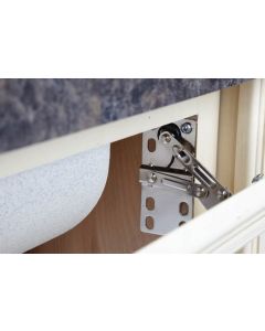Lazy Daisy Pivot Hinge 45 degree 40 Pair Per Ctn Chrome