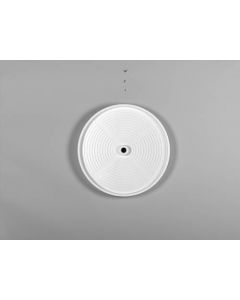 18" Lazy Daisy Polymer Full Circle White Trays