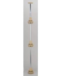 Lazy Daisy Hardware for Banded Wood Full Circle Zinc/Almond