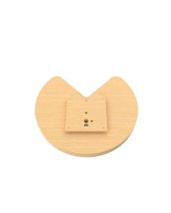 28" Lazy Daisy Banded Wood Kidney Tray Swivel Mount 1 Per Natural LD-4BW-401-28SBS-1