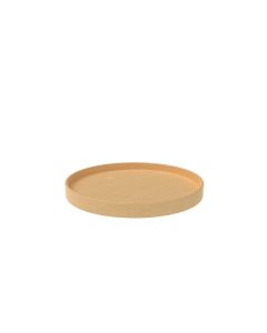 24" Lazy Daisy Natural Wood Full Circle Tray With Aluminum Bearing 1 Per LD-4NW-001-24B-1